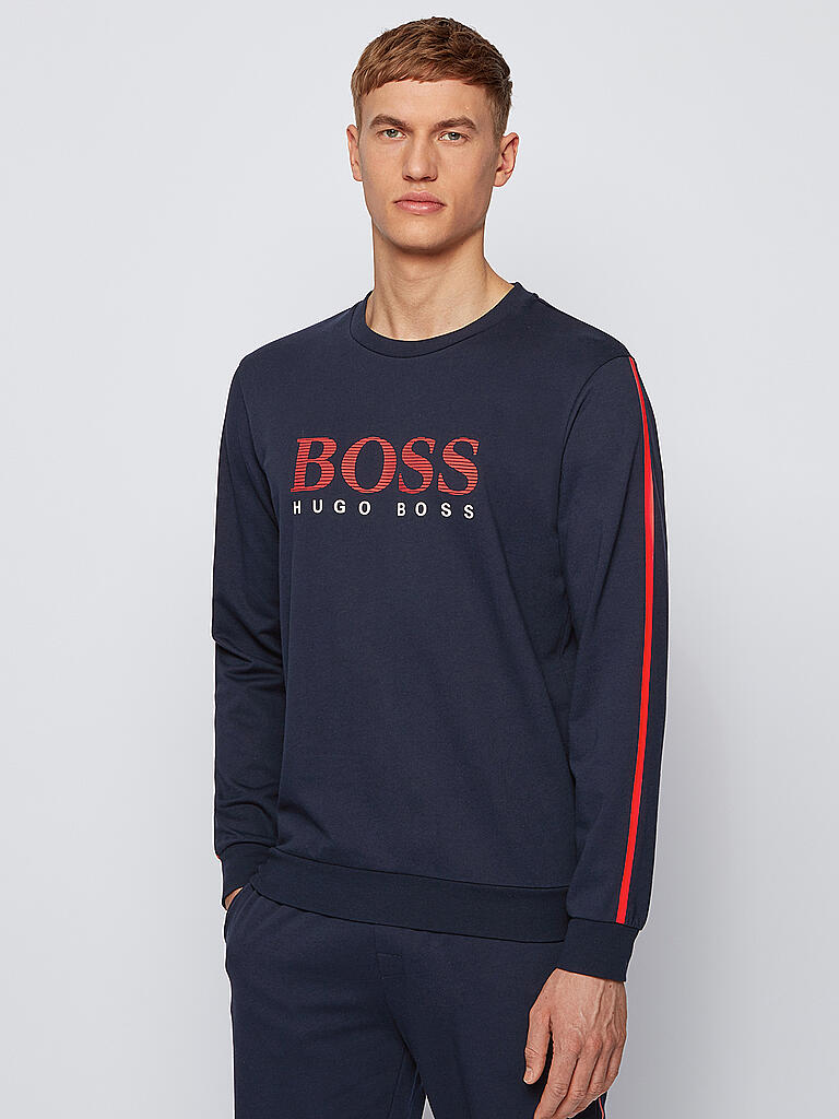 BOSS | Loungeshirt Regular Fit | blau