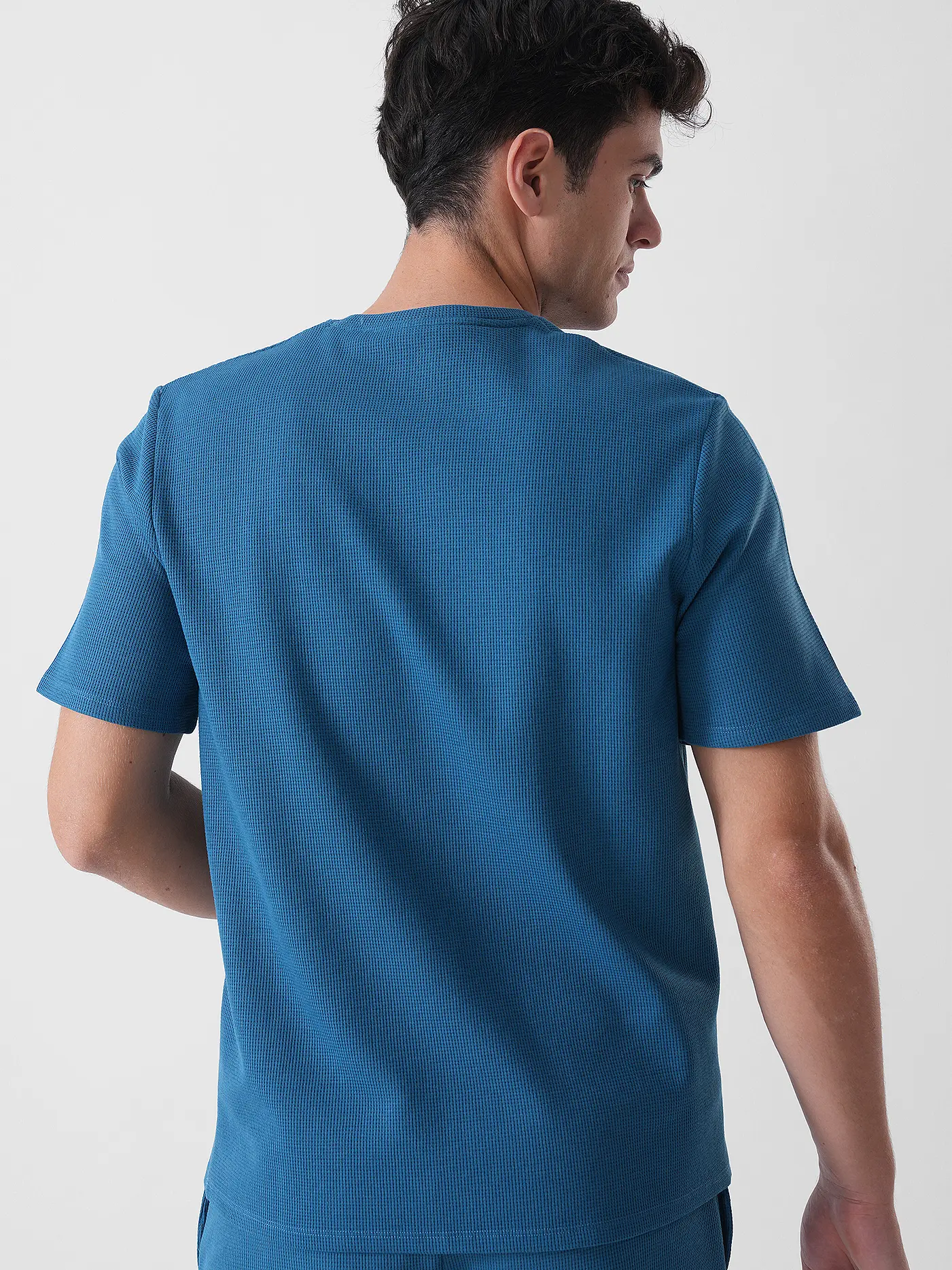 BOSS | Loungewear Shirt  | blau