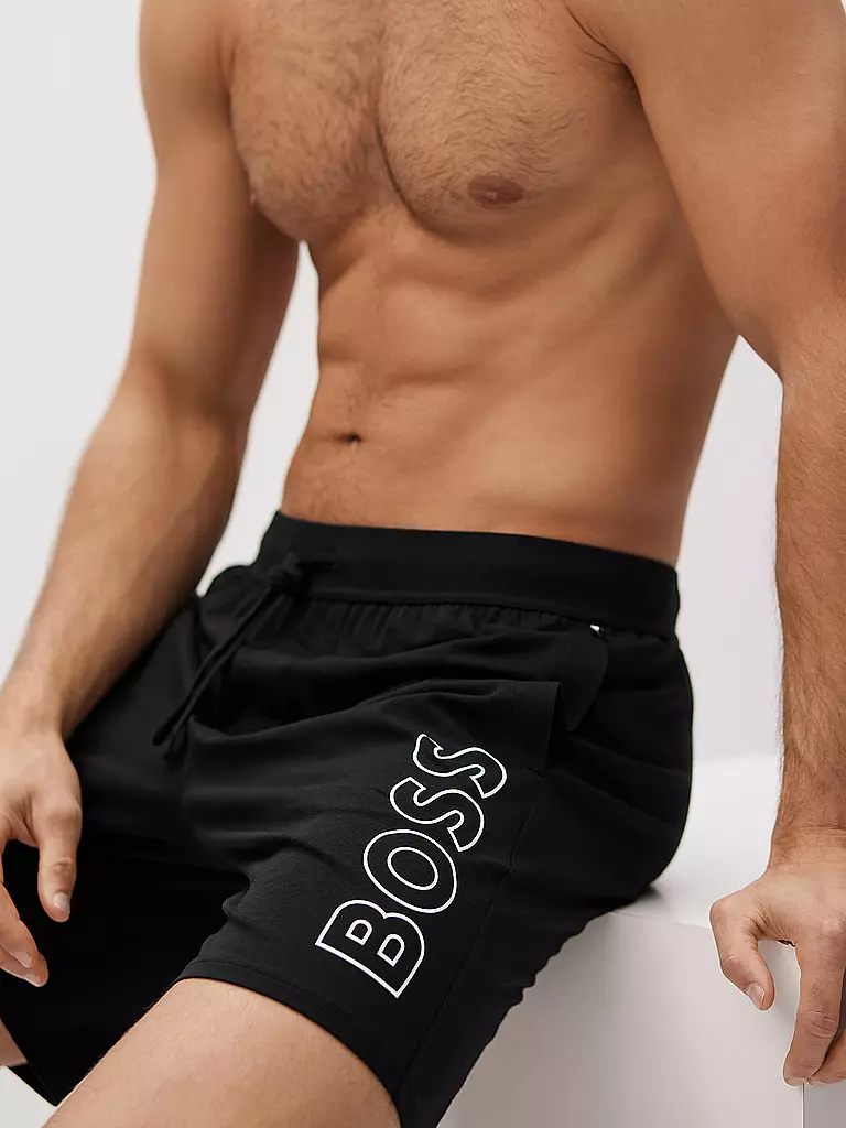 BOSS | Loungewear Short  | schwarz