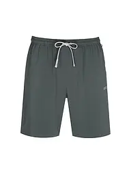 BOSS | Loungewear Shorts  | dunkelgrün
