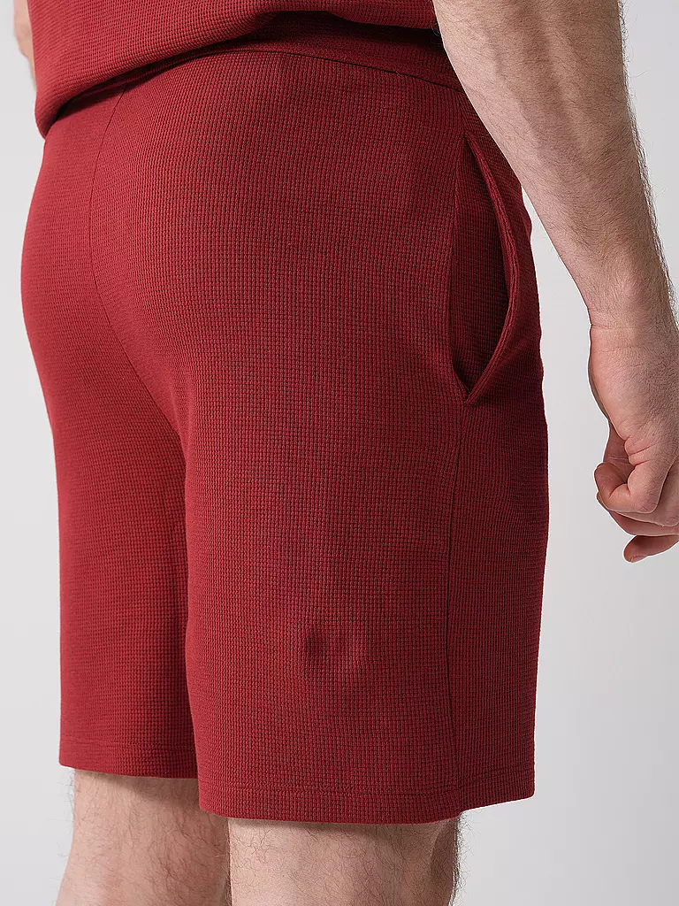 BOSS | Loungewear Shorts | dunkelrot
