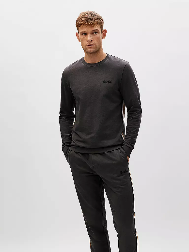 BOSS | Loungewear Sweater  | grau
