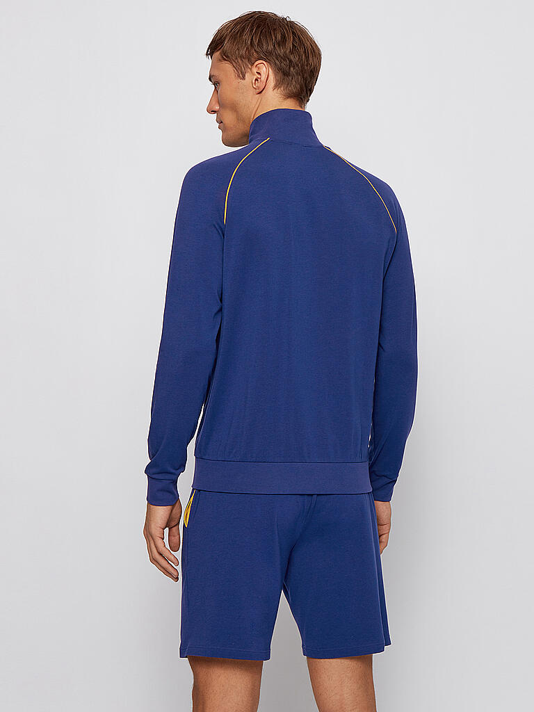 BOSS | Loungewear Sweatjacke  | blau
