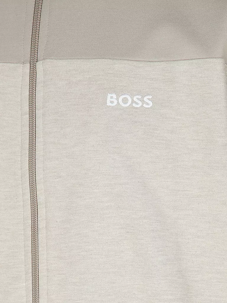BOSS | Loungewear Sweatjacke | beige