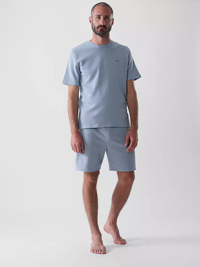 BOSS | Loungewear T-Shirt | hellblau