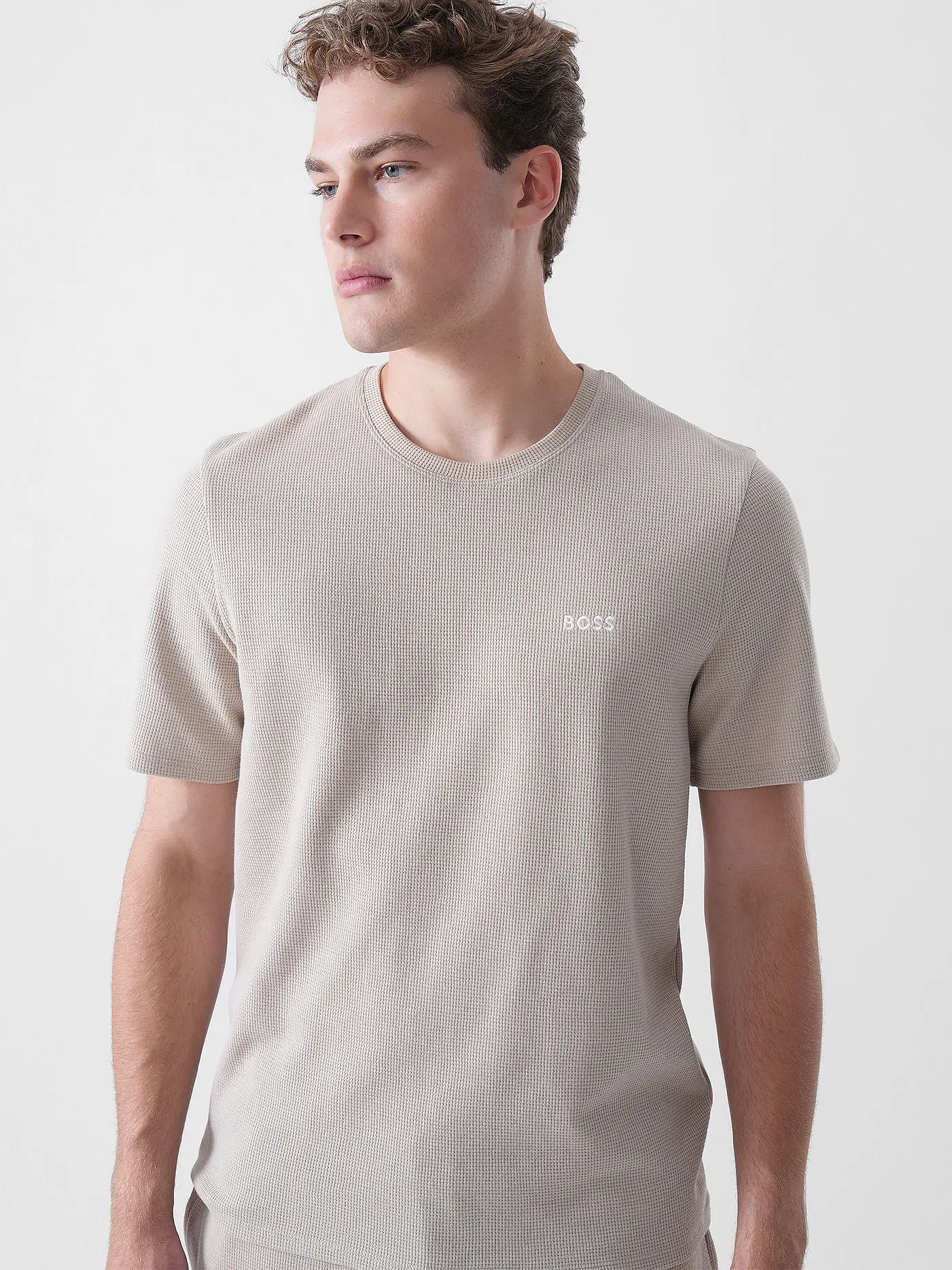 BOSS | Loungewear T-Shirt | beige