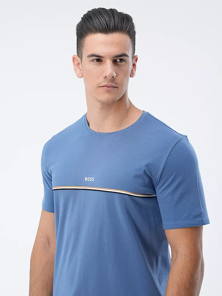 BOSS | Loungewear T-Shirt | blau