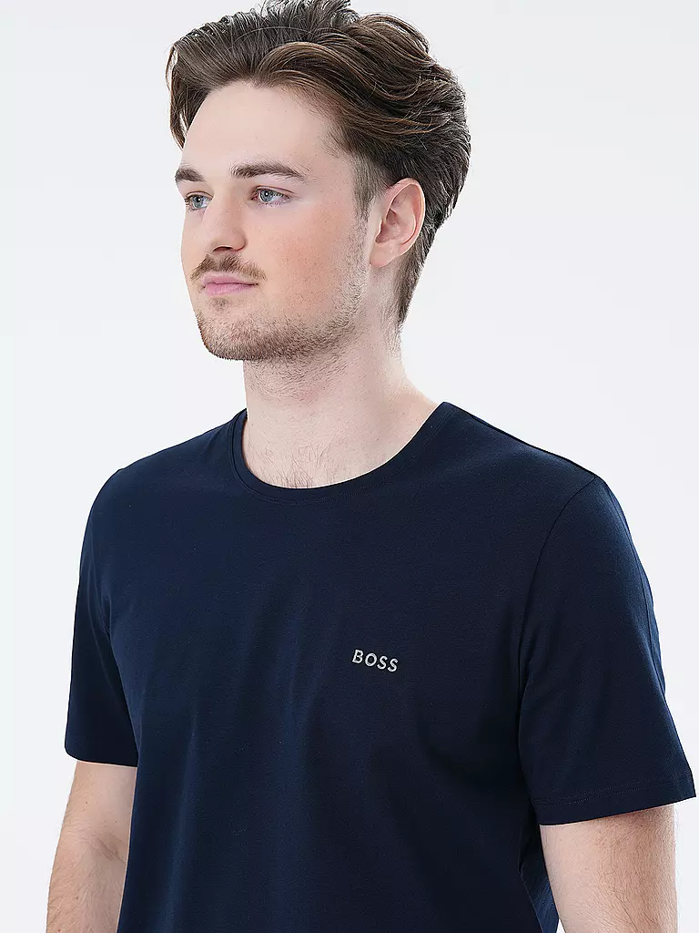 BOSS | Loungewear T-Shirt | dunkelblau