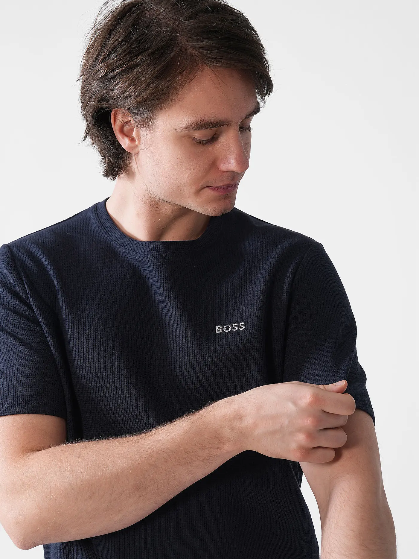 BOSS | Loungewear T-Shirt | dunkelblau