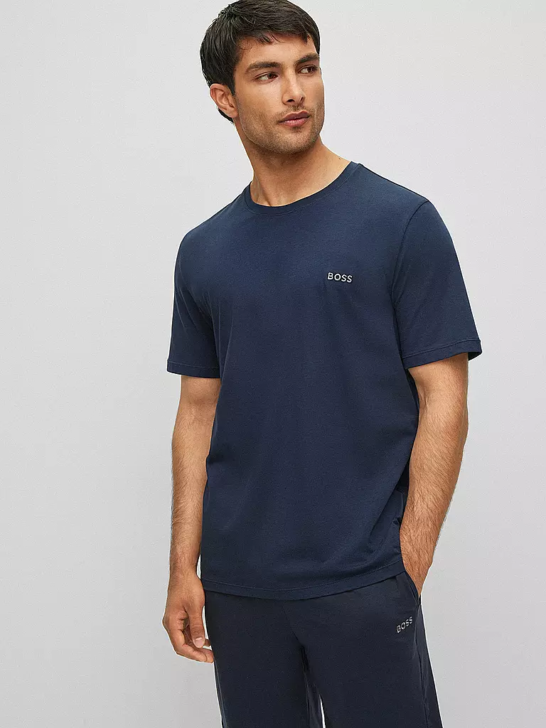 BOSS | Loungewear T-Shirt | blau