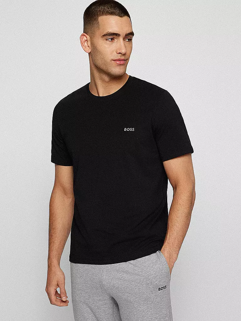 BOSS | Loungewear T-Shirt | schwarz