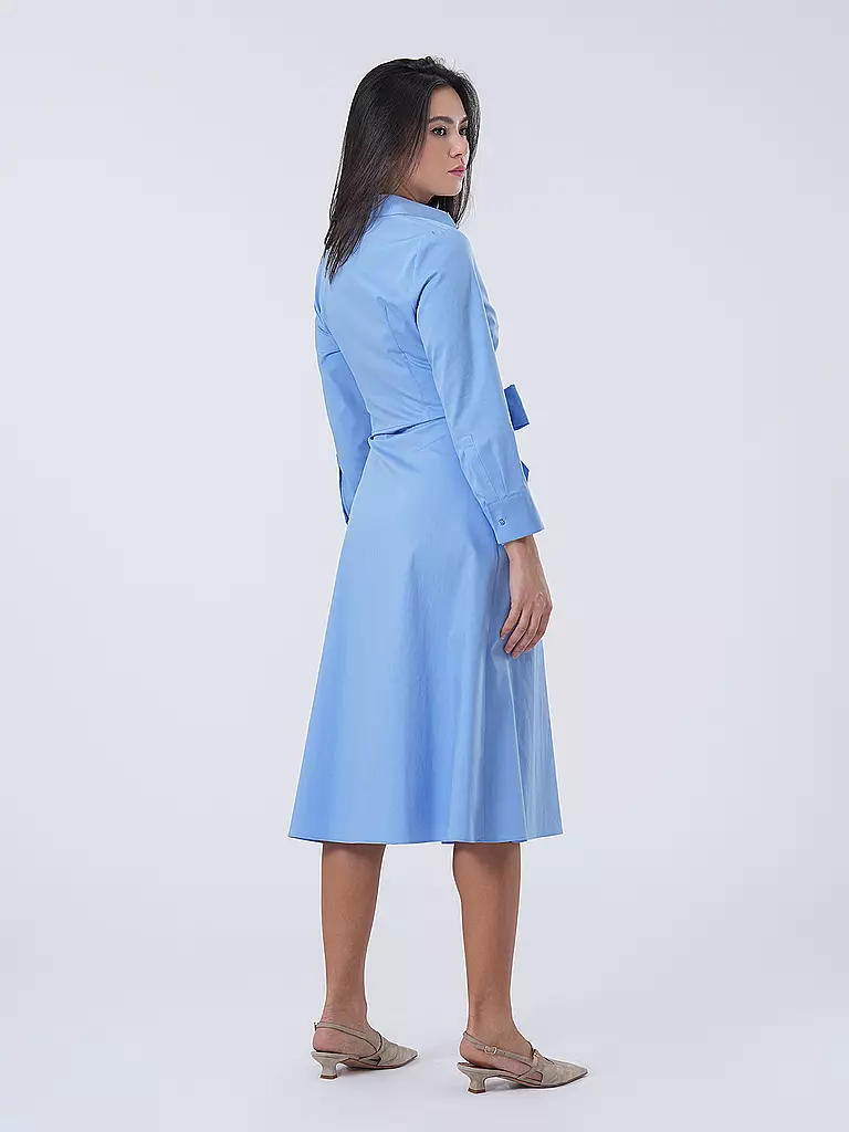 BOSS | Maxikleid DEBRANA1 | blau