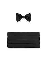 BOSS | Mesche und Kummerbund Geschenkset 2-tgl. | schwarz