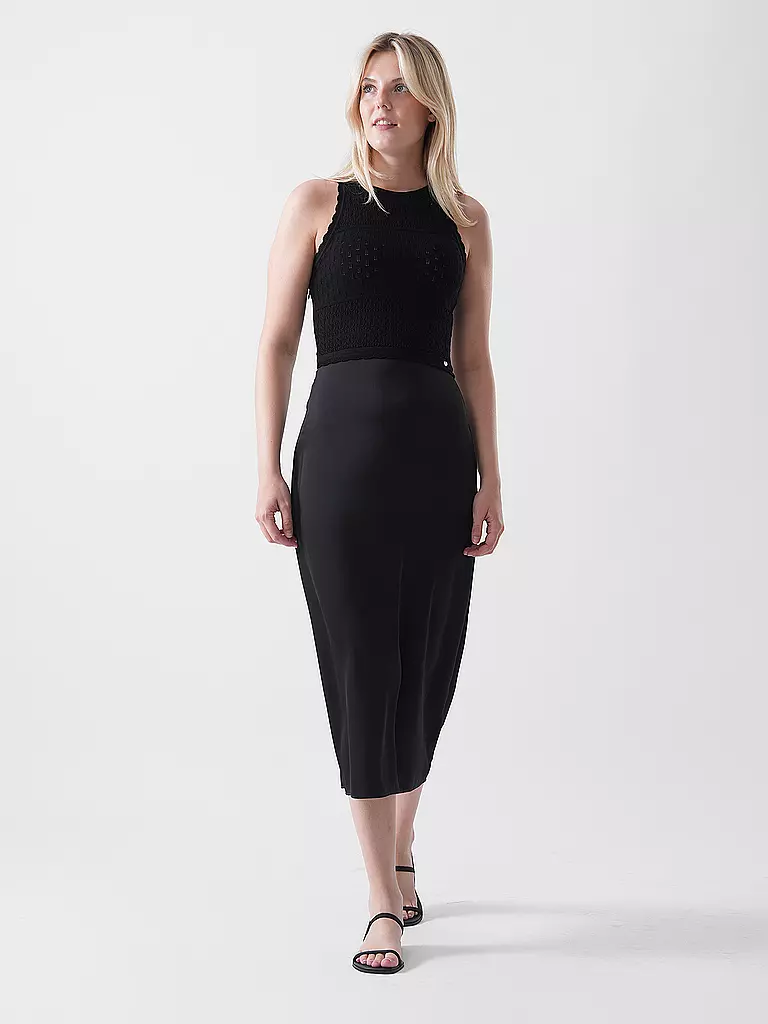 BOSS | Midikleid  | schwarz