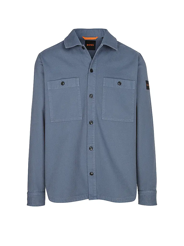 BOSS | Overshirt  | blau