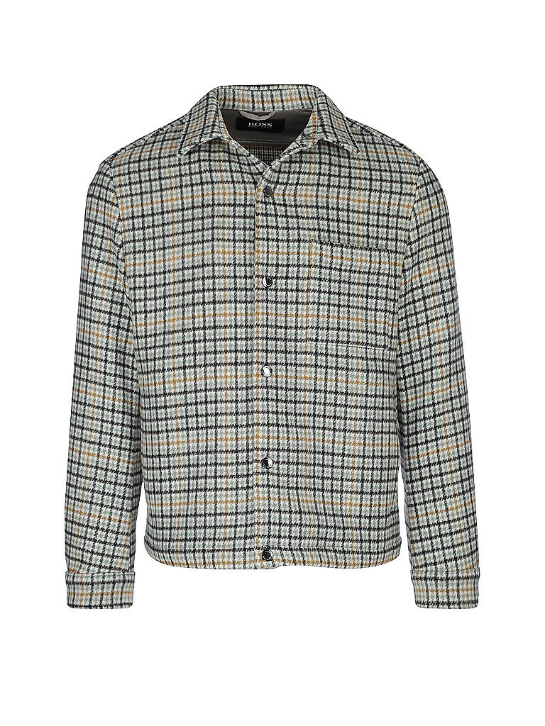 BOSS | Overshirt Carper | grün