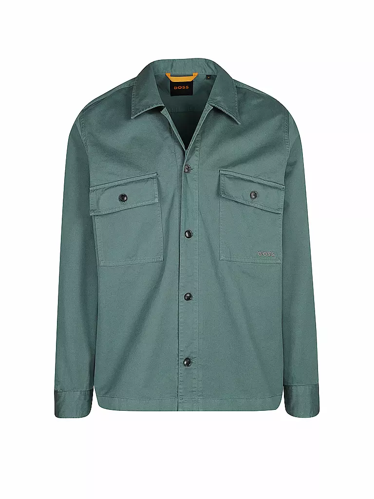 BOSS | Overshirt LOVVO | grün