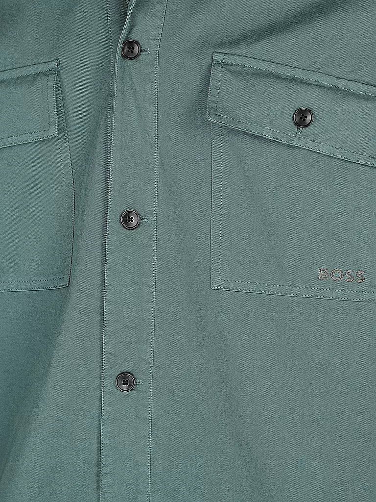 BOSS | Overshirt LOVVO | grün