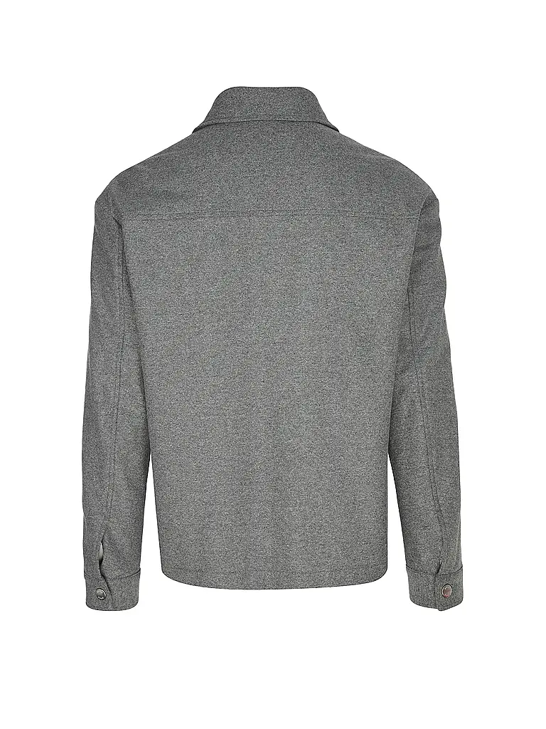BOSS | Overshirt PCRAIG-J | grau