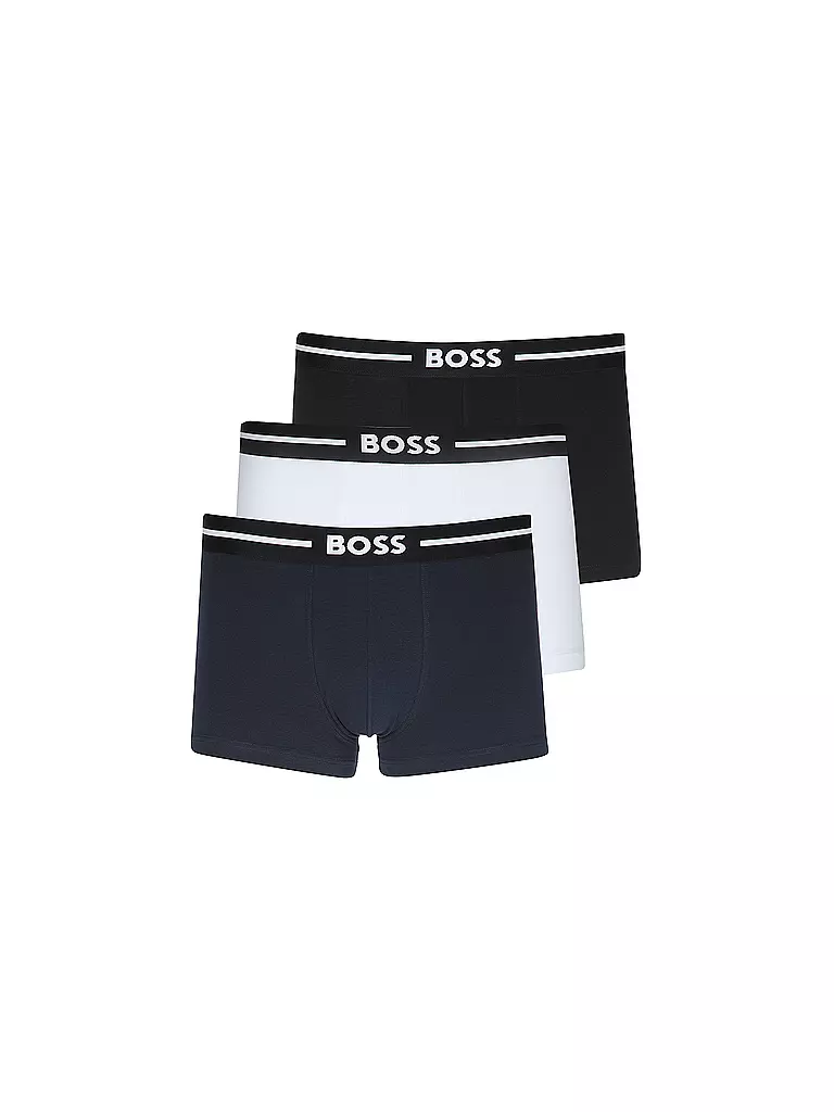 BOSS | Pants 3er Pkg black | dunkelblau
