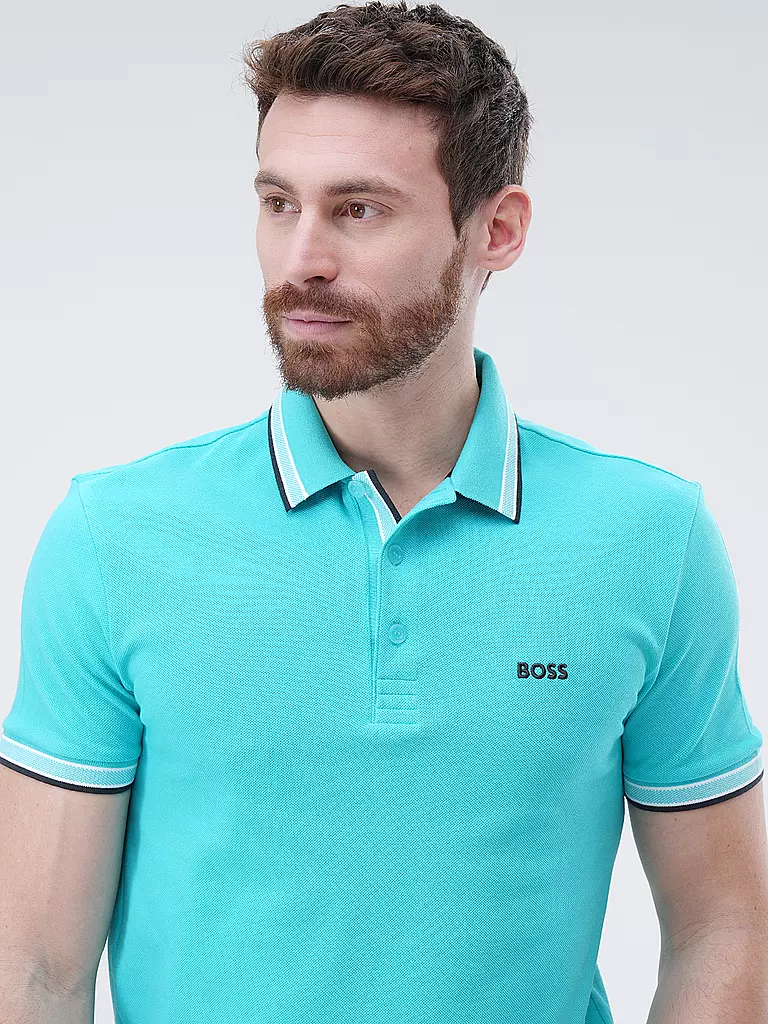 BOSS | Poloshirt Modern Fit PADDY | türkis