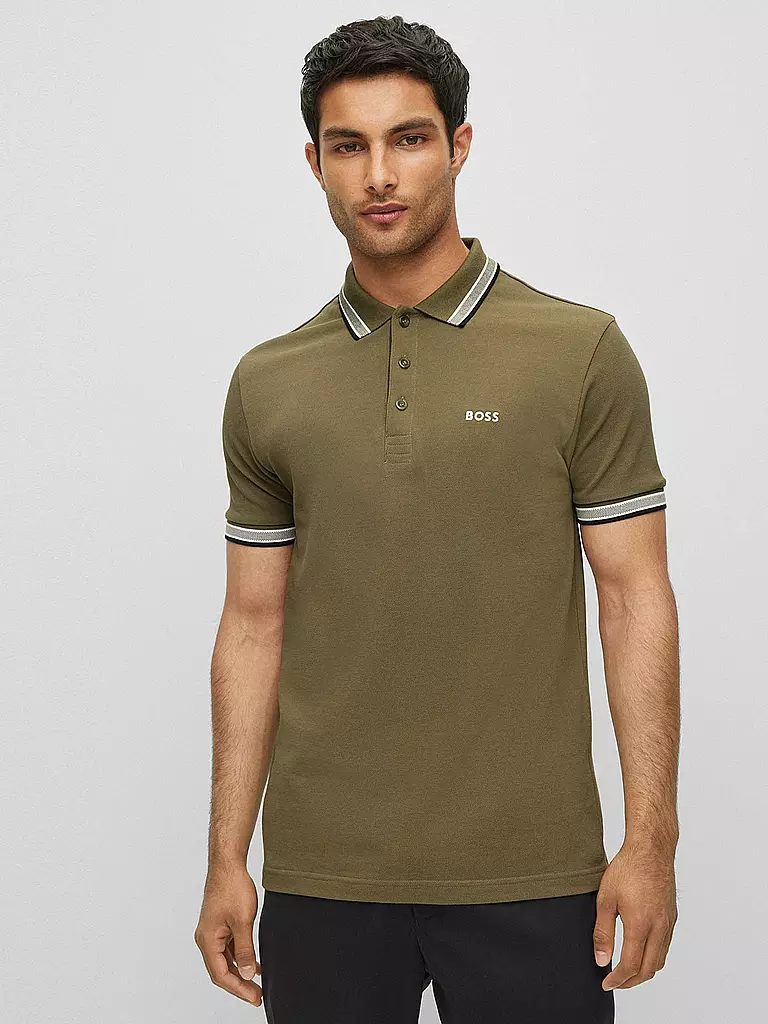 BOSS | Poloshirt Modern Fit Paddy | grün