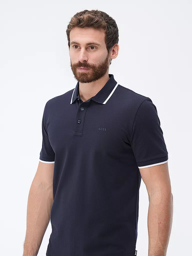 BOSS | Poloshirt PARLAY 190 | blau