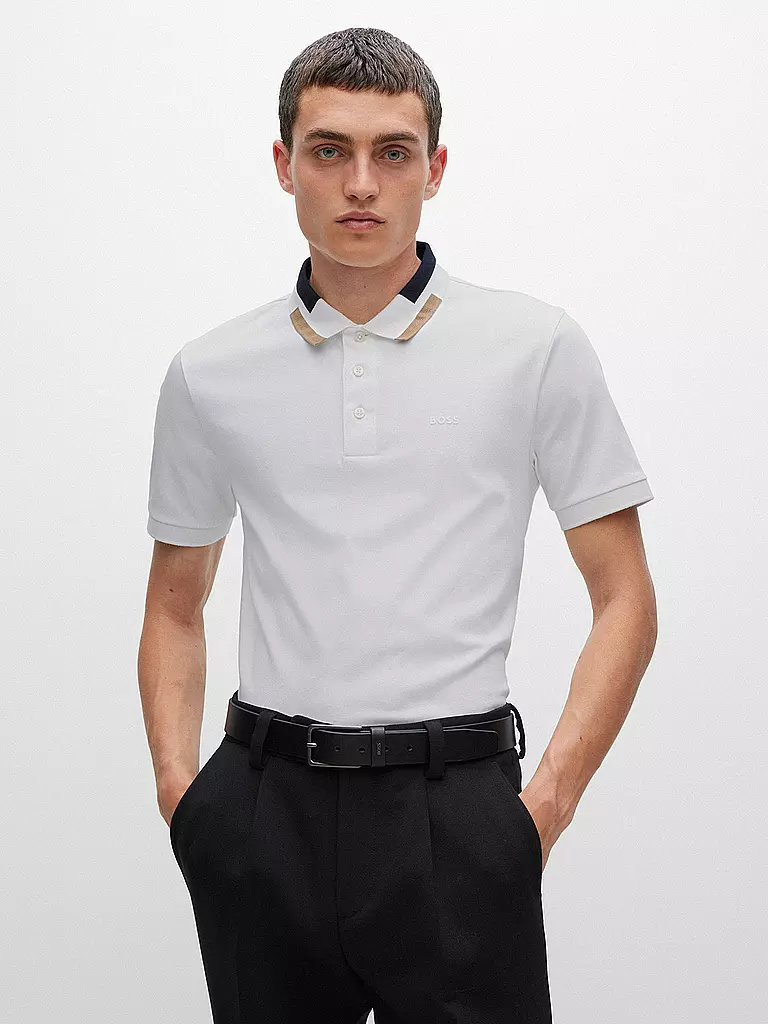 BOSS | Poloshirt PHILIPSON | weiss