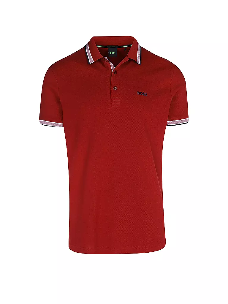 BOSS | Poloshirt Regular Fit PADDY | rot