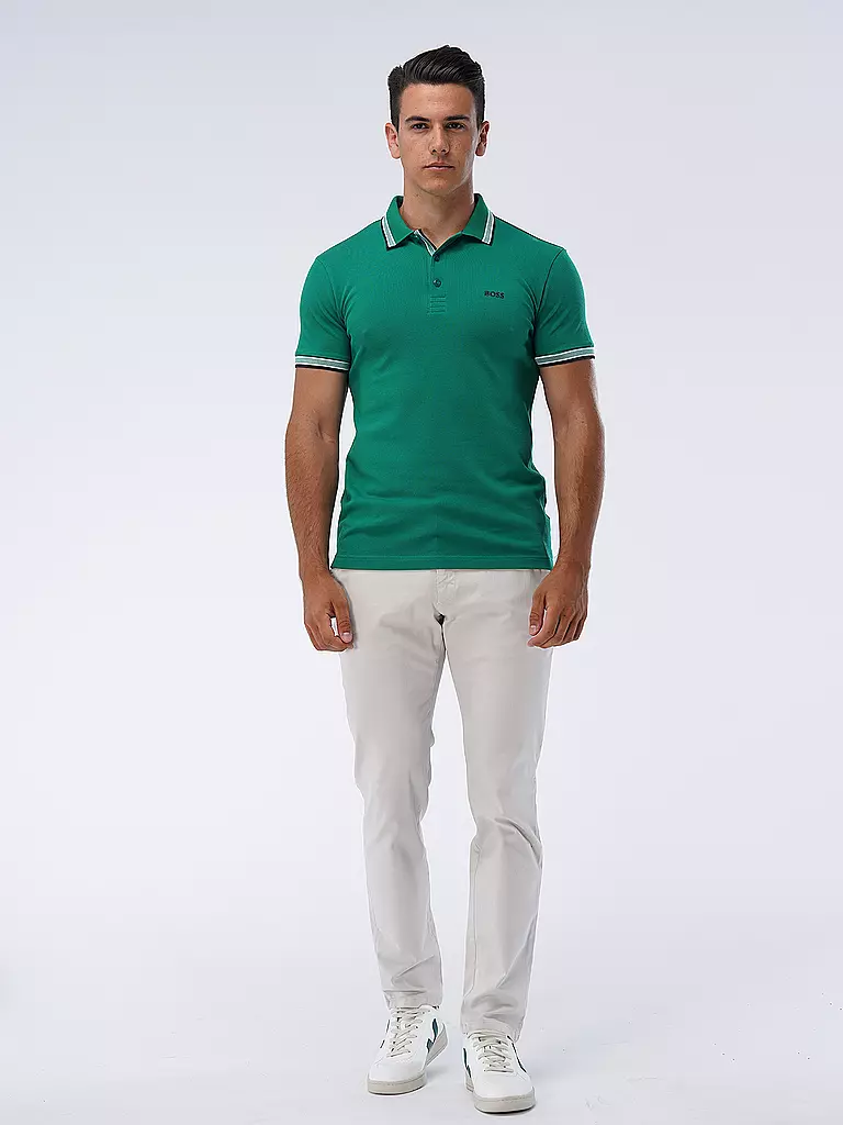 BOSS | Poloshirt Regular Fit PADDY | dunkelgrün