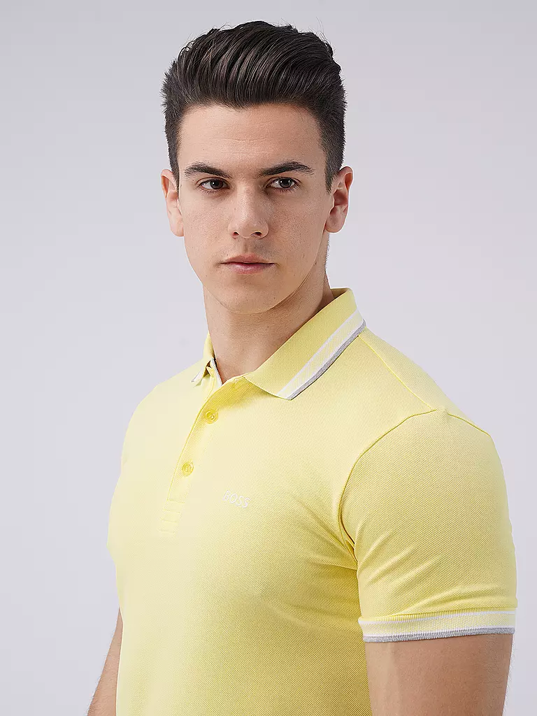 BOSS | Poloshirt Regular Fit PADDY | gelb
