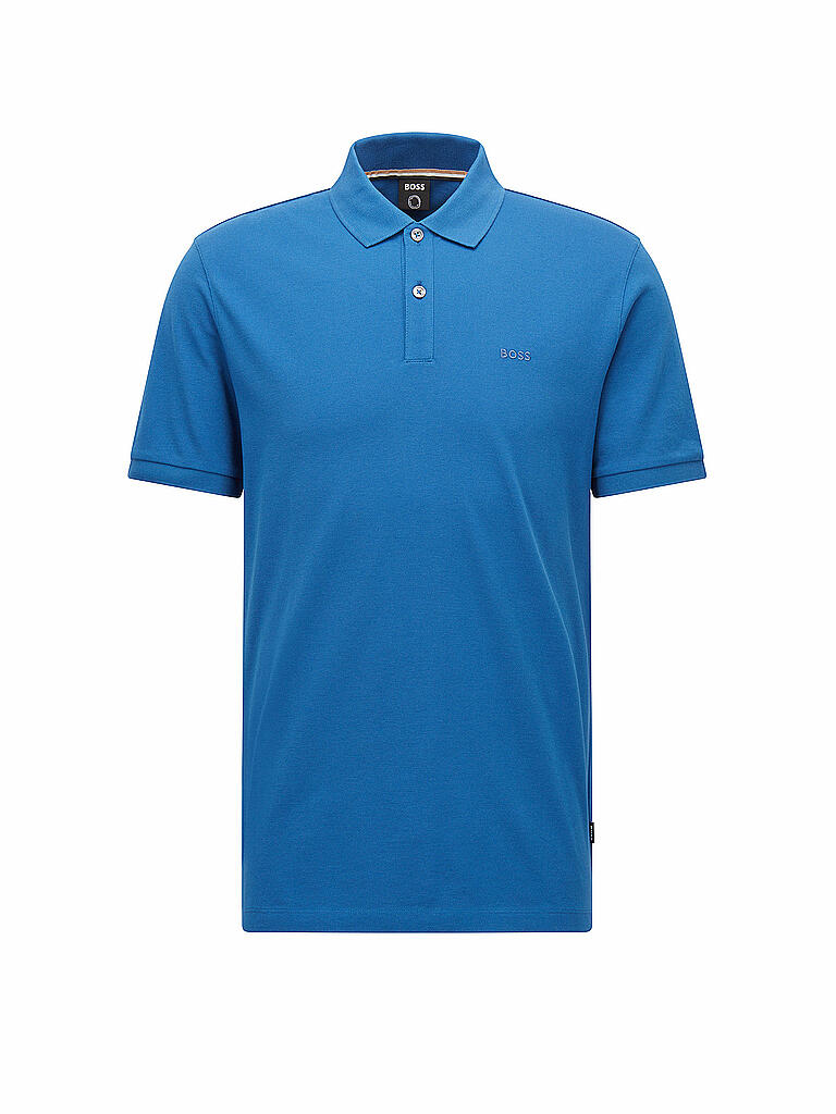 BOSS | Poloshirt Regular Fit Pallas | blau