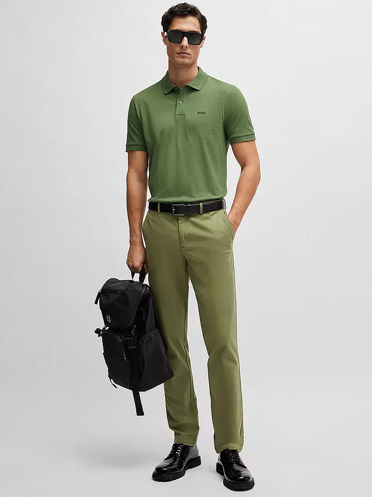 BOSS | Poloshirt Regular Fit PALLAS | grün