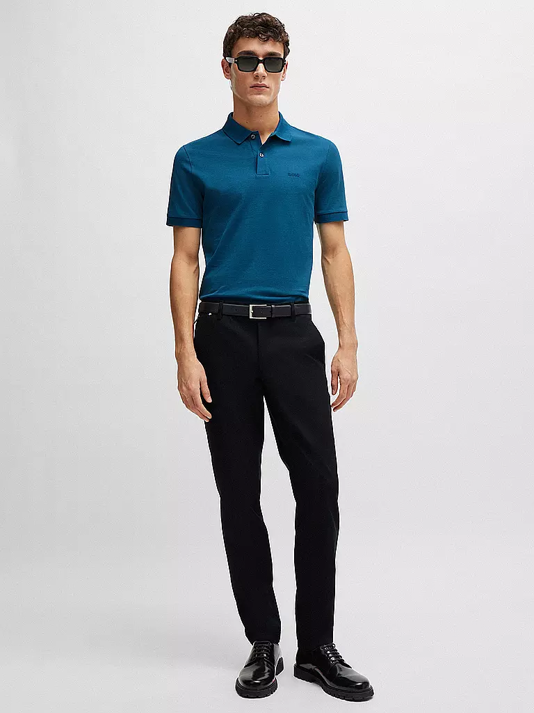 BOSS | Poloshirt Regular Fit PALLAS | blau