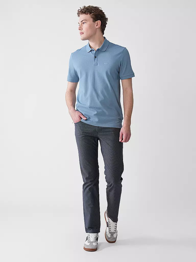 BOSS | Poloshirt Regular Fit PALLAS | hellblau