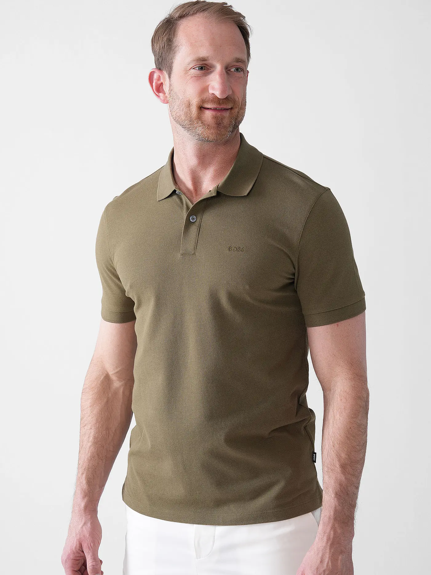 BOSS | Poloshirt Regular Fit PALLAS | olive