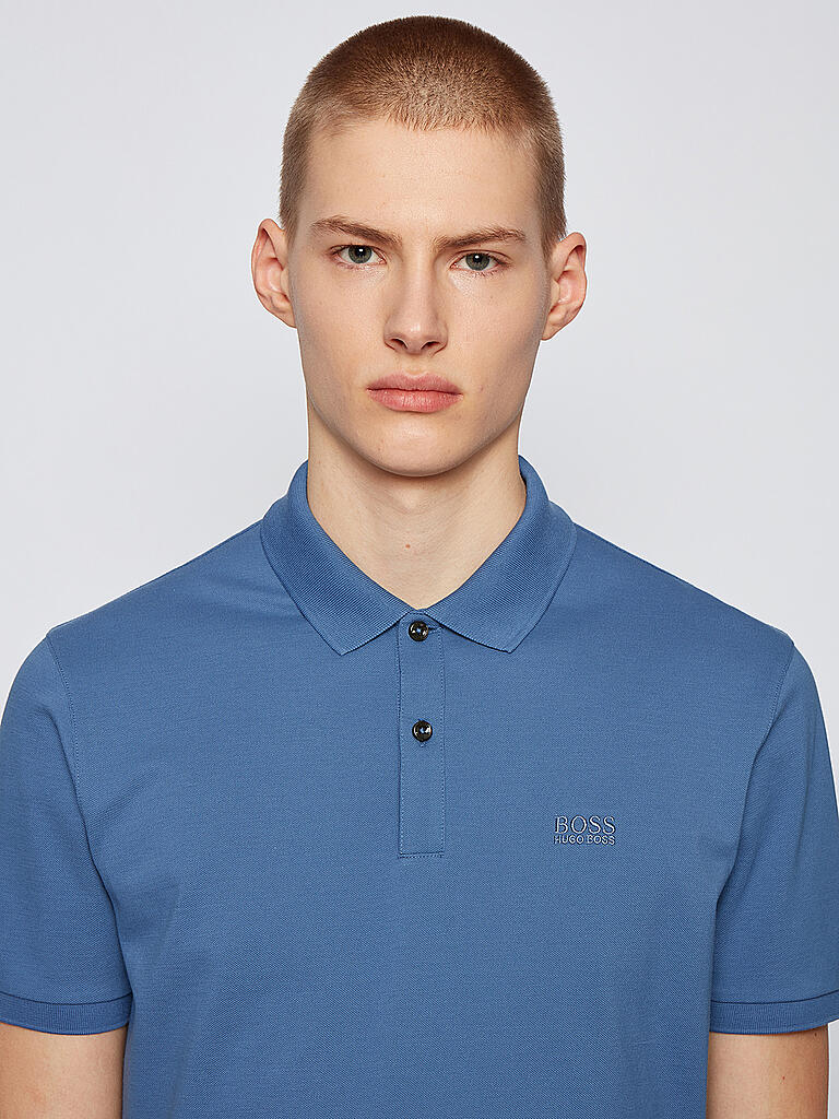 BOSS | Poloshirt Regular Fit Pallas | blau