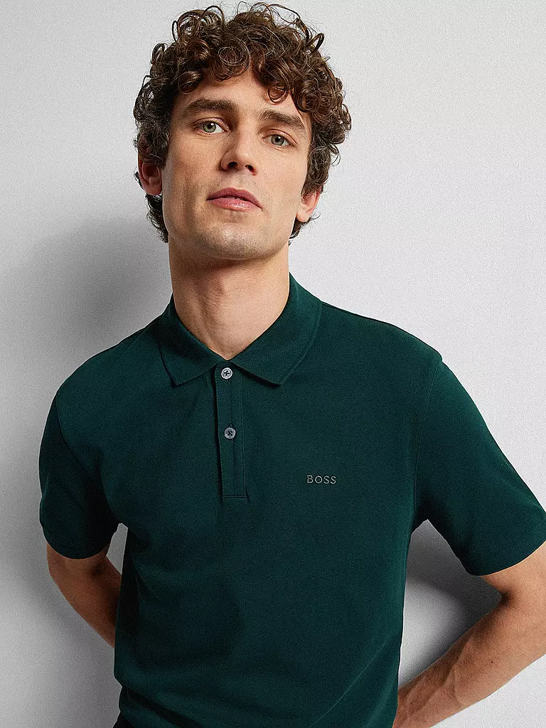 BOSS | Poloshirt Regular Fit PALLAS | grün