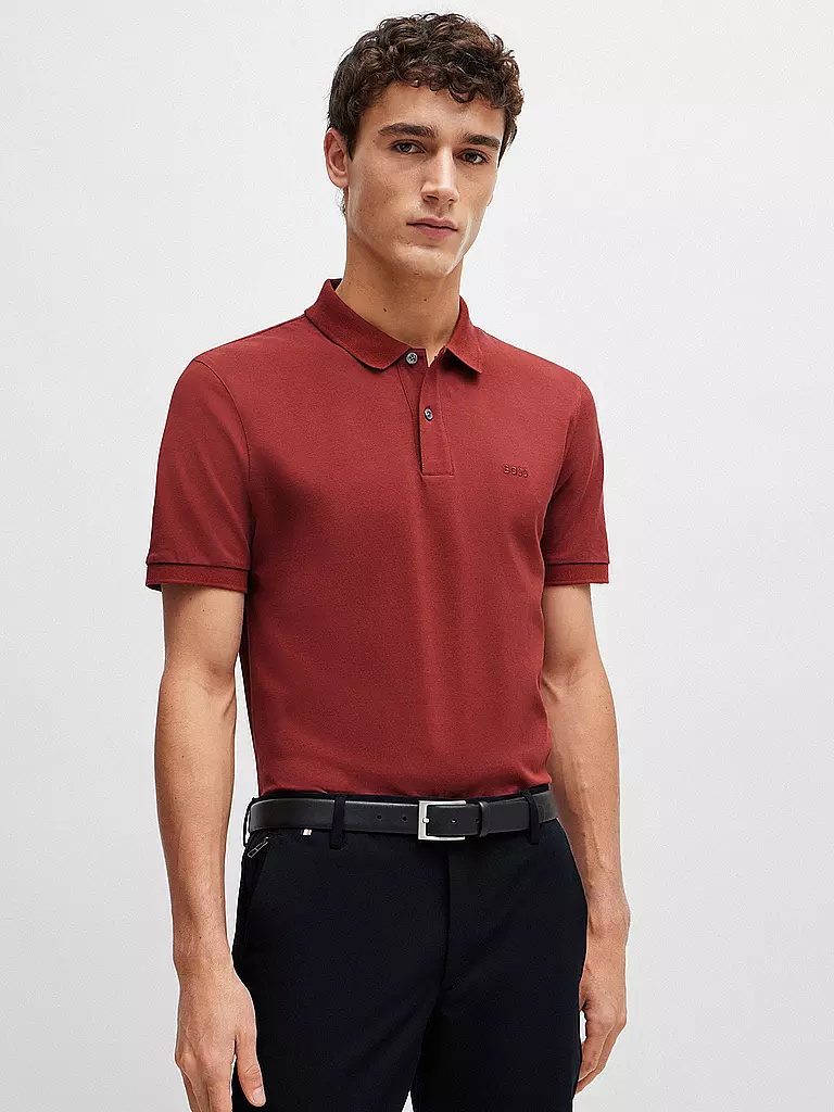 BOSS | Poloshirt Regular Fit PALLAS | grün