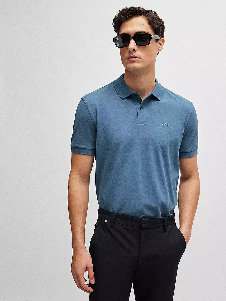 BOSS | Poloshirt Regular Fit PALLAS | hellgrün