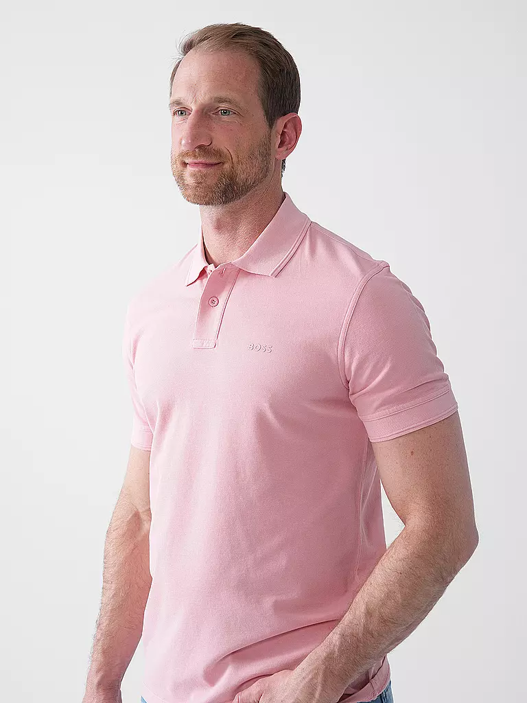 BOSS | Poloshirt Regular Fit PRIME | hellblau