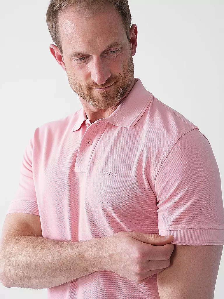 BOSS | Poloshirt Regular Fit PRIME | hellblau