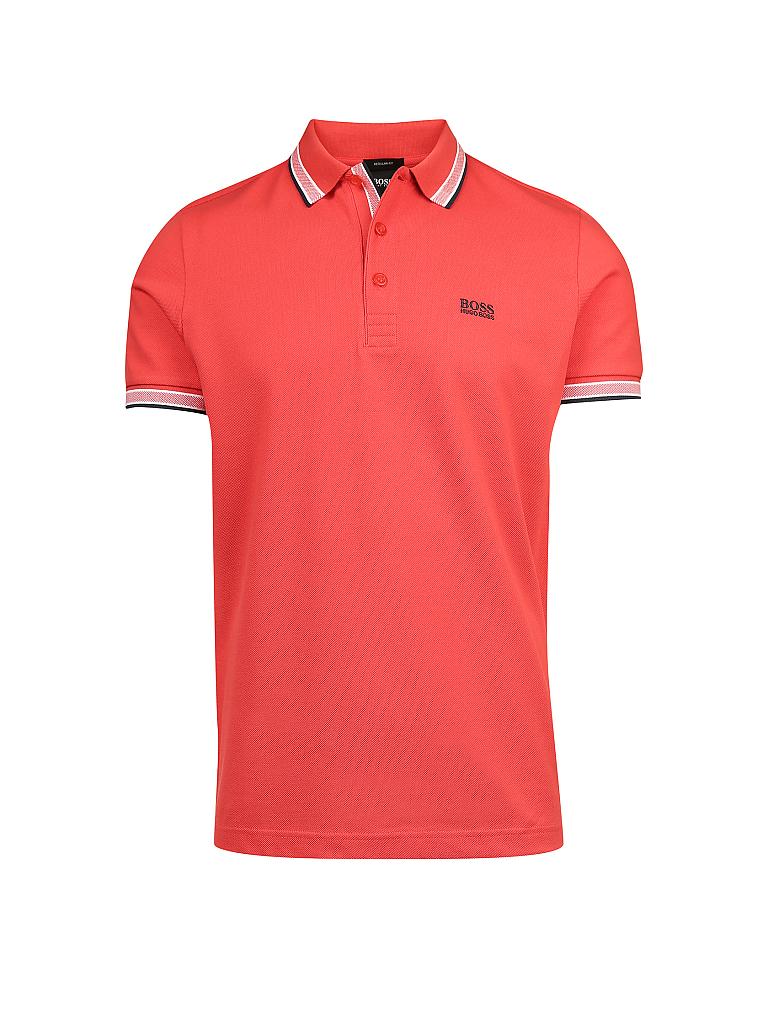 BOSS | Poloshirt Regular-Fit "Paddy" | rot