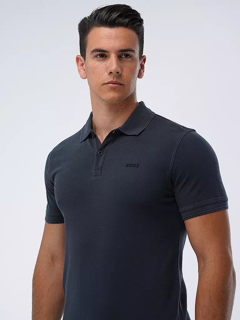 BOSS | Poloshirt Slim Fit PRIME | blau