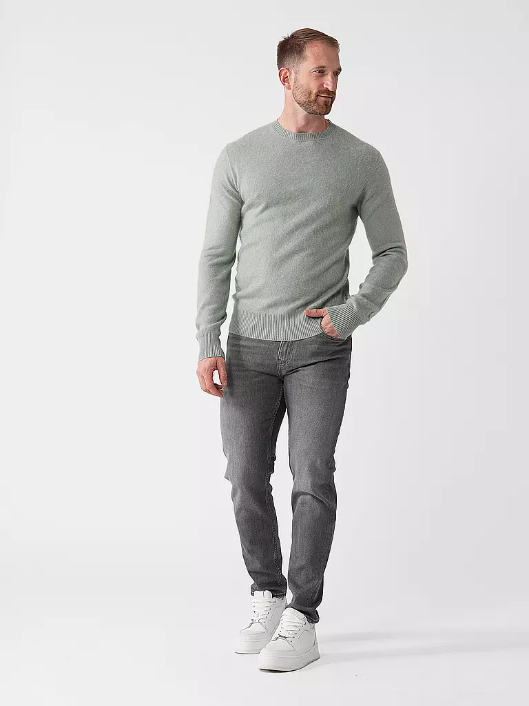 BOSS | Pullover ESCRITO | hellgrün