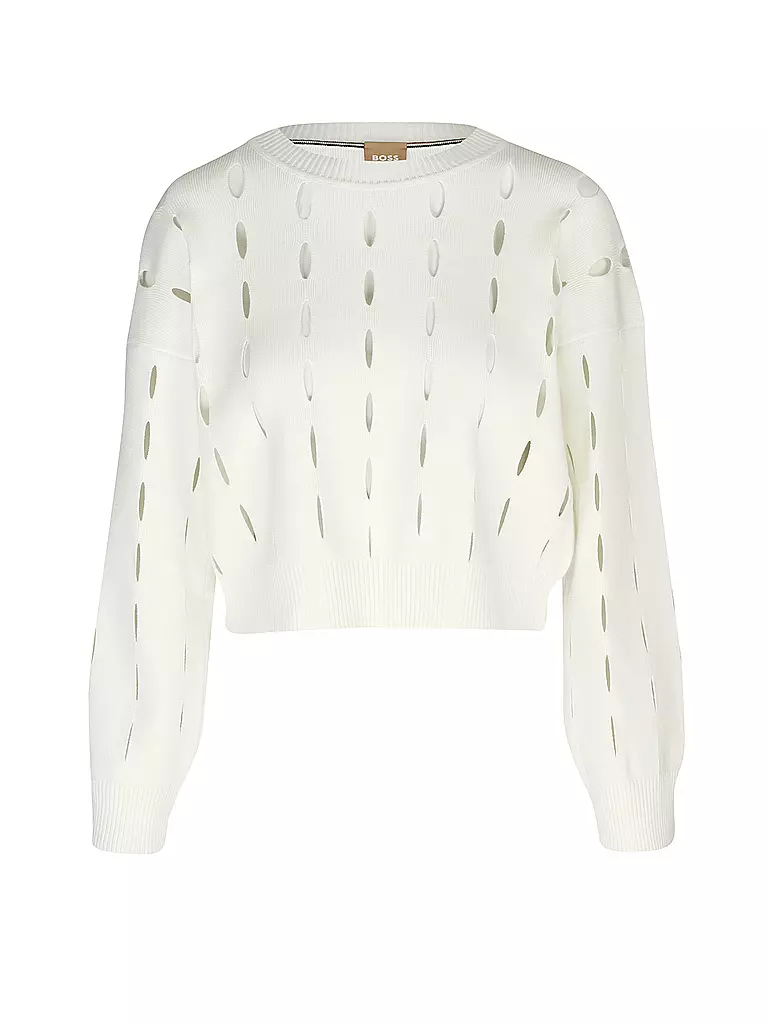 BOSS | Pullover FAHOMI | weiss