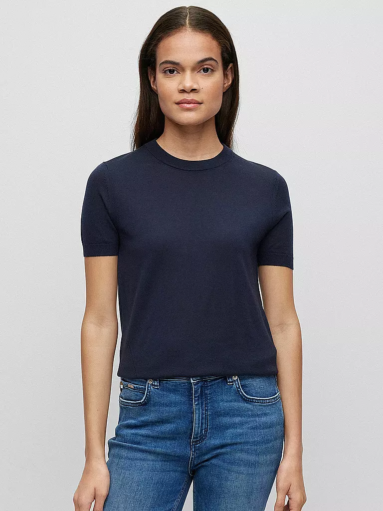 BOSS | Pullover FAYSSIASI | dunkelblau