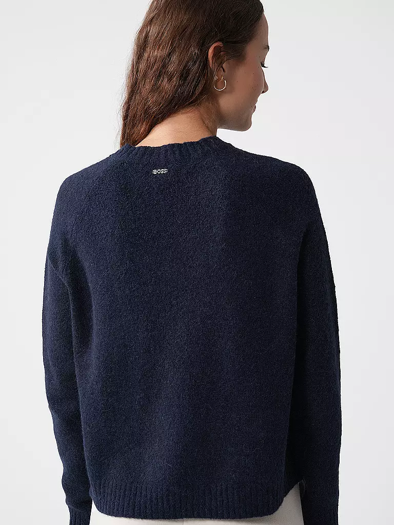 BOSS | Pullover FEBISAN | dunkelblau