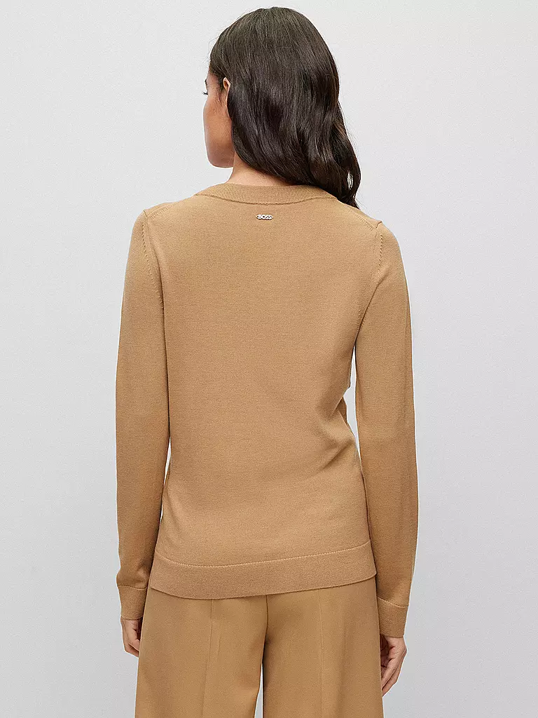 BOSS | Pullover FEGANASI | beige