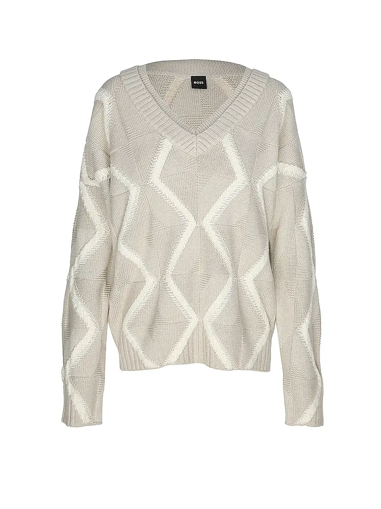 BOSS | Pullover FLARIN  | Beige